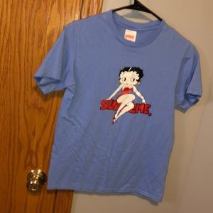 supreme betty boop tee